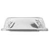 Handi-Foil Handi-Foil 3 Compartment Aluminum Large Oblong Tray With Lid, PK250 2345-35-250W